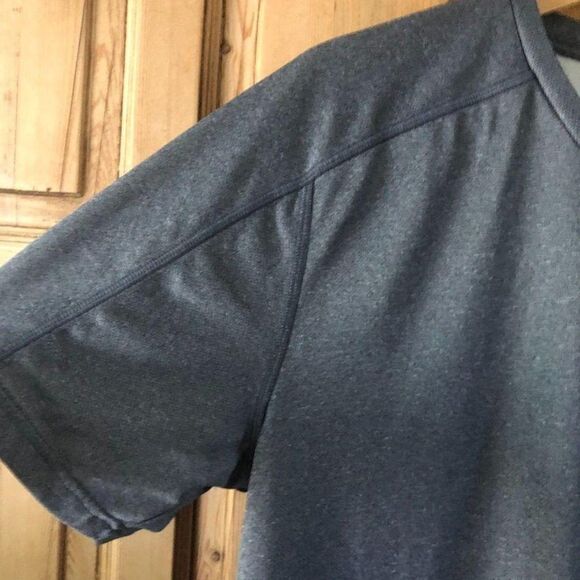 Adidas Mens Gray Climalite Basic Tee Shirt Athletic Workout Casual Size Large - Picture 5 of 9